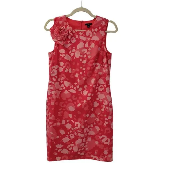 Ann Taylor Dresses Ann Taylor Silk Blend Leopard Print Shift